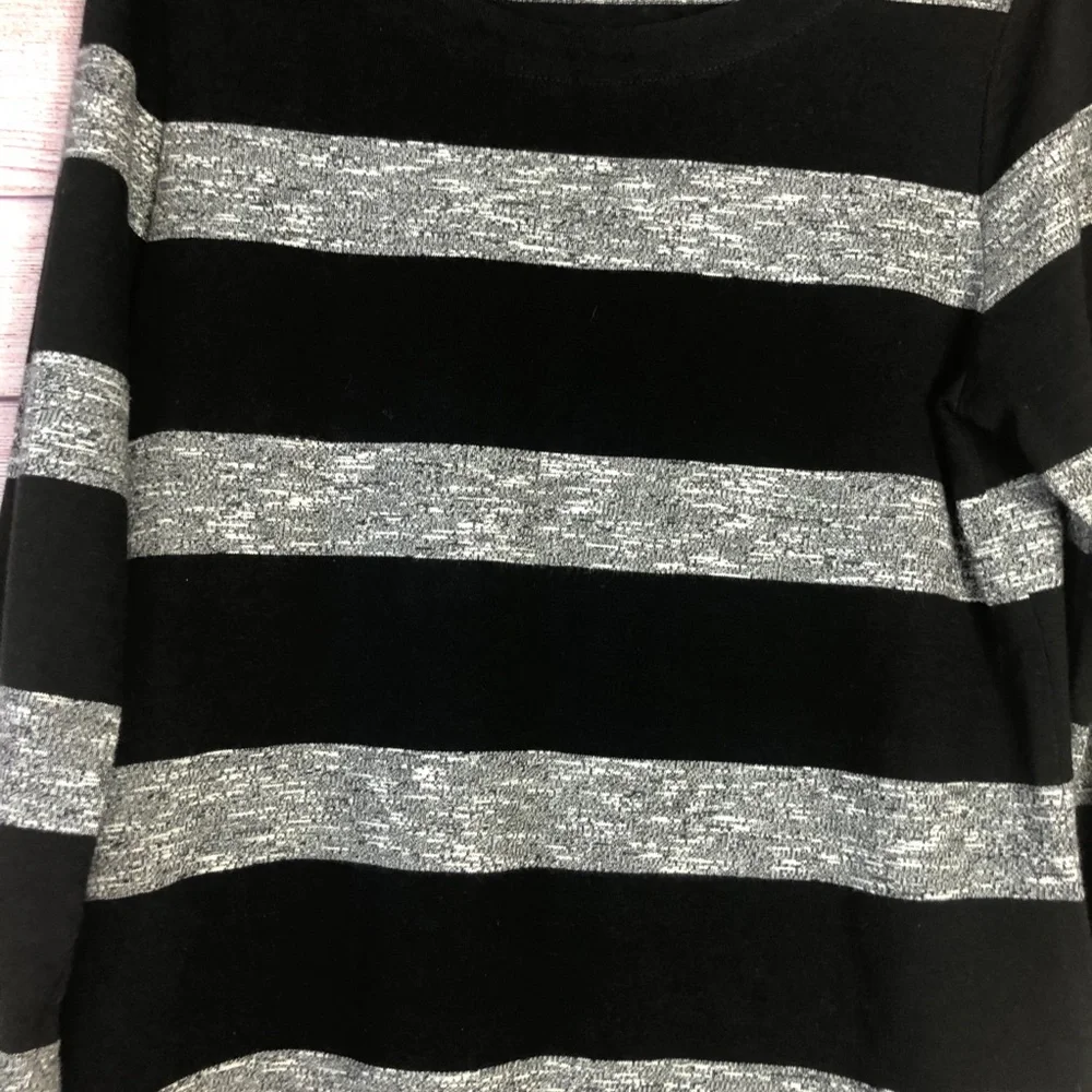 J. Crew Factory Striped Long‎ Sleeve Dress Small